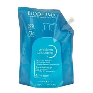 Gel de Banho Bioderma Atoderm Refil Gel Douche - 1L