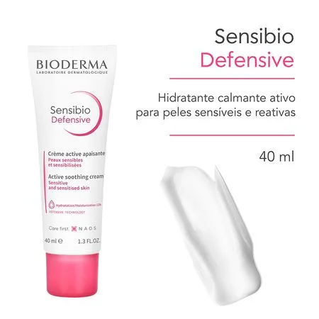 Hidratante Calmante Bioderma – Sensibio Defensive - 40ml - Imagem 4